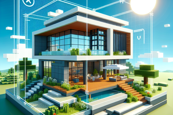 Inspirasi Desain Rumah Minecraft Modern: Panduan Lengkap untuk Keindahan Virtual