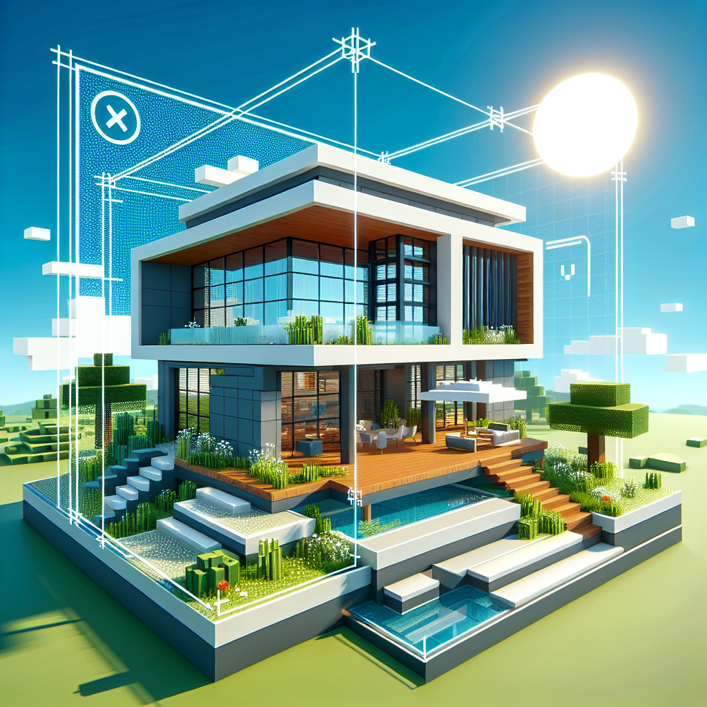 Inspirasi Desain Rumah Minecraft Modern: Panduan Lengkap untuk Keindahan Virtual