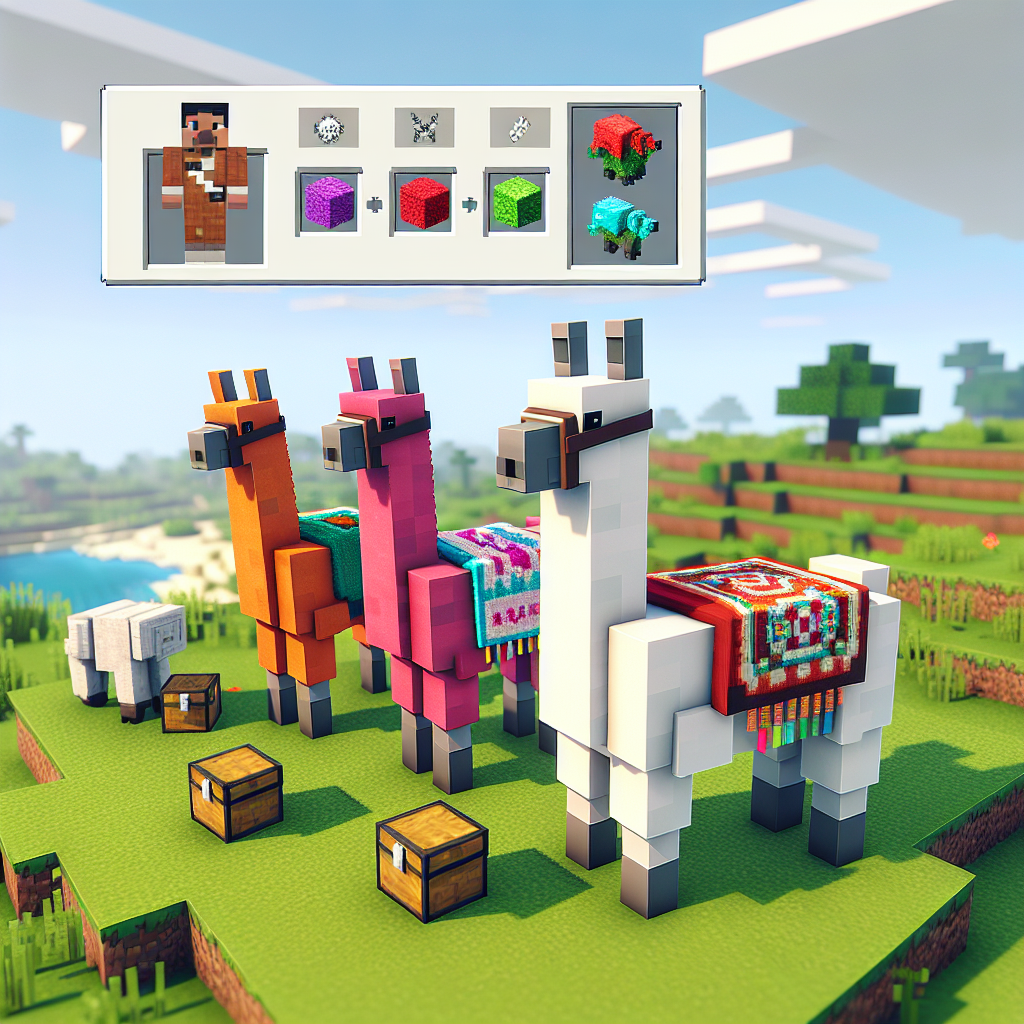 How to Tame and Utilize Minecraft Llamas: A Comprehensive Guide