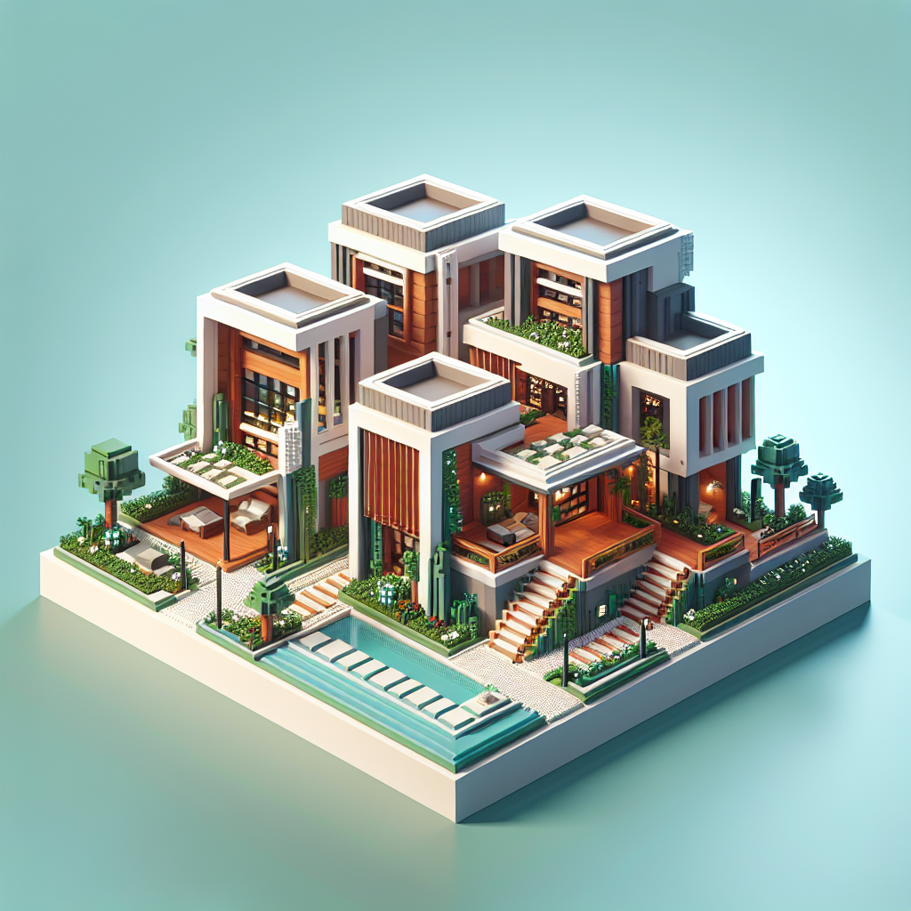 Explore Innovative Rumah Minimalis Minecraft Designs for Your Perfect Virtual Home