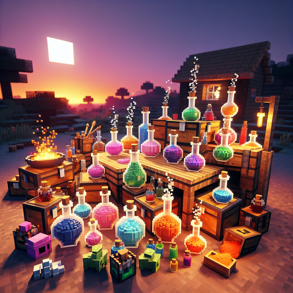 The Ultimate Guide to Crafting Potions in Minecraft: Boost Your Game with Magical Brews